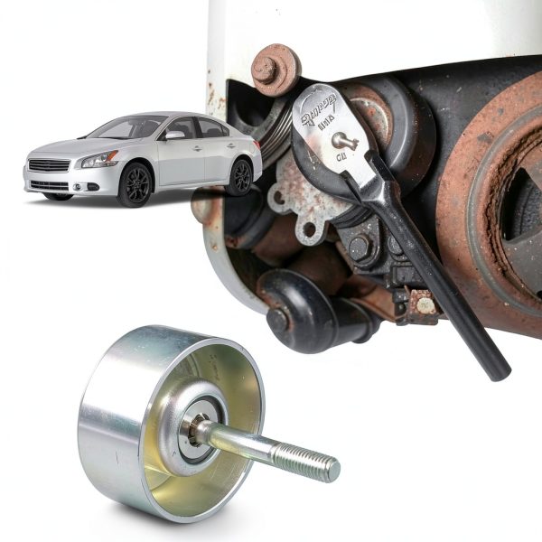 Nissan Altima Serpentine Belt Tensioner Pulley Idler-1