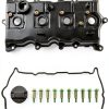 Nissan Rogue Valve Cover Black Plastic MITZONE-0