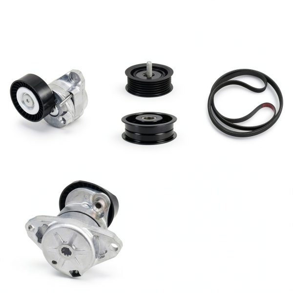 Engine Belt Tensioner Kit FQRANBO Aluminum Pulley-2