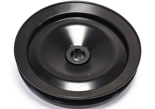 Steel Power Steering Pulley A-Team Keyway-3