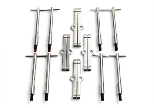 RJSPHH Chrome T-Bars for Chevy V8 1955-1986 Engine Valve-0