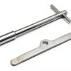 RJSPHH Chrome T-Bars for Chevy V8 1955-1986 Engine Valve-3