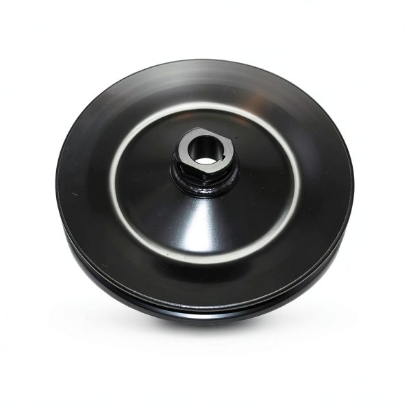 Steel Power Steering Pulley A-Team Keyway-1