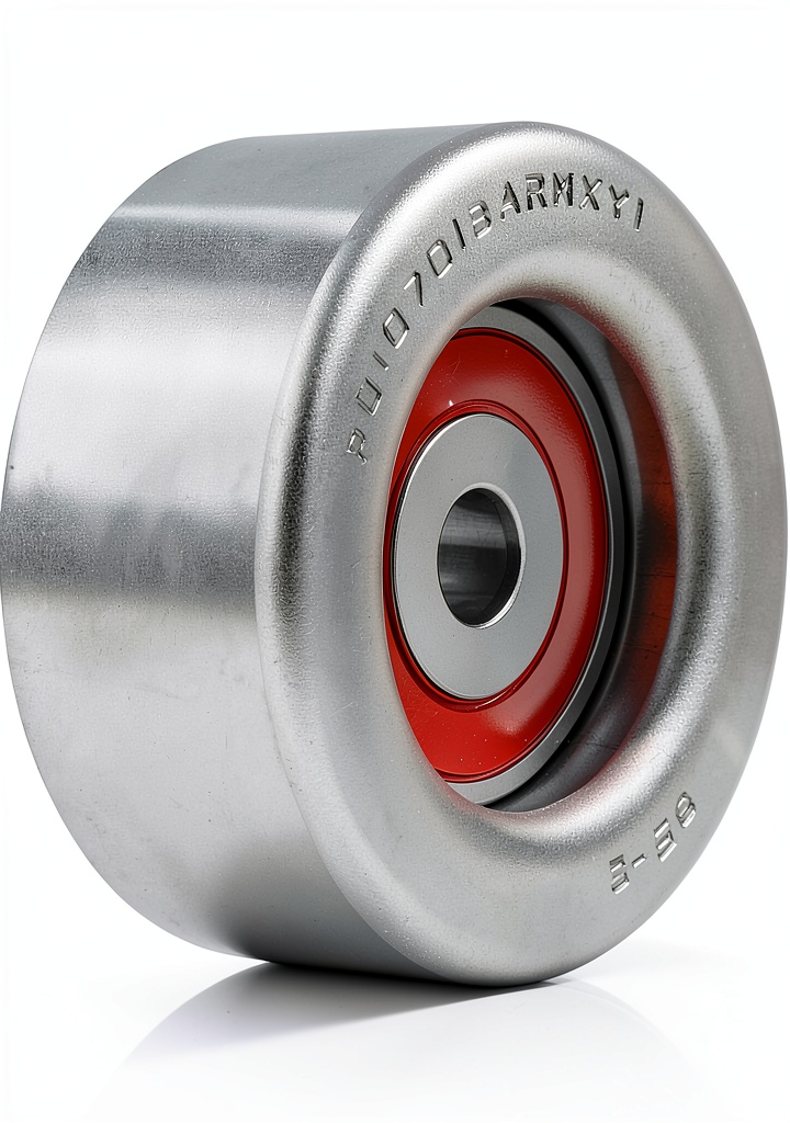 KeeRoarin idler pulley installed in a Toyota engine bay