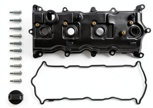 Nissan Rogue Valve Cover MILIPARTS Polished Front-0