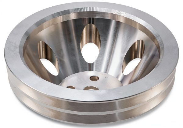 Chevy BBC 396 427 454 Short Water Pump Pulley Aluminum-3