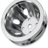 Chevy SBC V Belt Pulley Aluminum 2 Groove-4