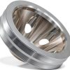 Chevy SBC V Belt Pulley Aluminum 2 Groove-3