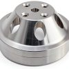 Chevy SBC V Belt Pulley Aluminum 2 Groove-2