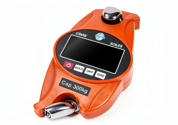Crane Scale Modern Step CS1 Heavy Duty Orange 660lb Handheld-5