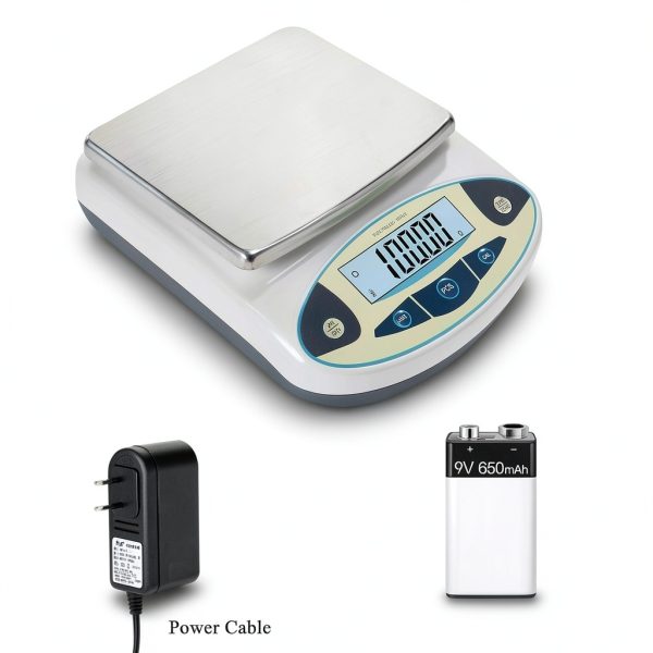 Bonvoisin Analytical Balance 5000g with Calibration 0.01g Precision-3
