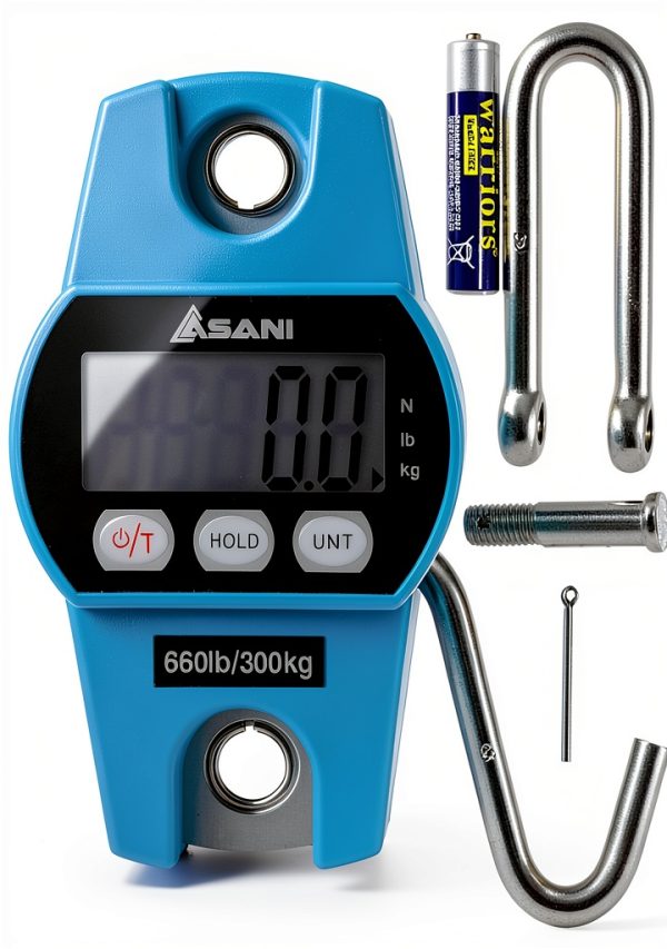 Asani TS-300 Digital Hanging Scale Heavy Duty Waterproof 660lb-0