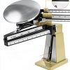 Triple Beam Mechanical Balance Scale QWORK WD15262 2 Pack Metal-2