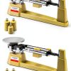 Triple Beam Mechanical Balance Scale QWORK WD15262 2 Pack Metal-7