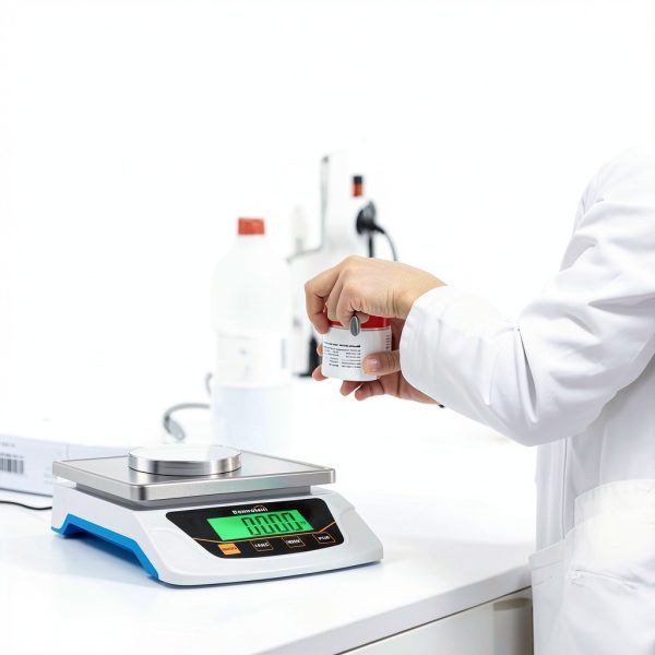 Bonvoisin 6000g Lab Scale with Stainless Steel Pan Dual Power-4