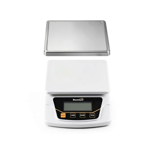 Bonvoisin 6000g Lab Scale with Stainless Steel Pan Dual Power-3