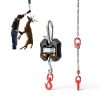 Fuzion Mini Crane Scale Hanging Scale 440lb/200kg LCD Display Hold-6
