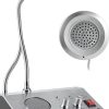 Intercom Microphone, Noise Dual Way Intercom, Bank Office Store Station Window Counter Microphone Speaker-0