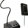 Dual-Way Window Intercom,Window Speaker System,Anti-Interference Intercommunication Microphone.for Business,Bank,Office,Hospital,Counter,Store,Station,School,Ticket Window (Black)-7
