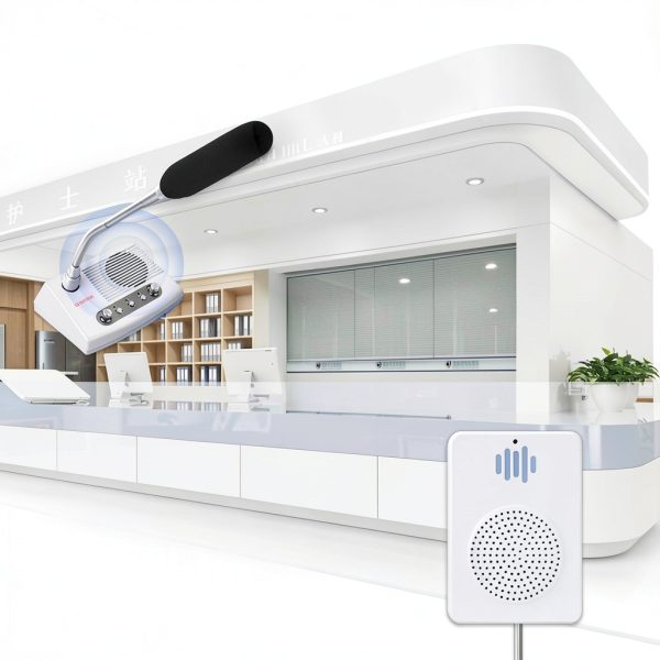 DESHUN DS-989 Window Intercom, Full Duplex Window Speaker System,Loud Speaker, Intercom System for Business,Medical Treatment,School, Home,Hospital, Store.-2
