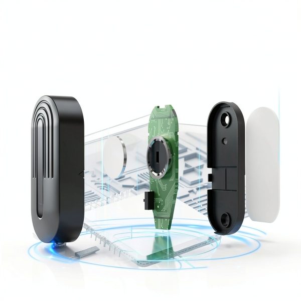 SanJie Wireless Door Chime Sensor with 800ft Range for Home Office-1