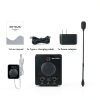 Retevis RT-9909 Window Intercom,Window Speaker Intercom System,IPX5 Waterproof,Noise Canceling,High Power Loudspeaker,Dual Way Intercom for Food Truck,Counter,Ticket Office-6