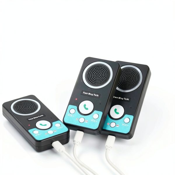 Wireless Intercoms for Home, Hands-Free Full Duplex System by UHAXZ, 3-4