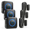 SanJie Wireless Door Chime Sensor with 800ft Range for Home Office-0