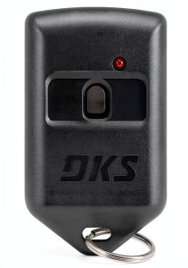 DoorKing 8069-082 MicroPLUS 1-Button 318 MHz Keychain Remote for Gate-0