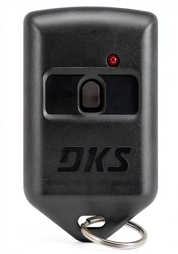 DoorKing 8069-082 MicroPLUS 1-Button 318 MHz Keychain Remote for Gate-0