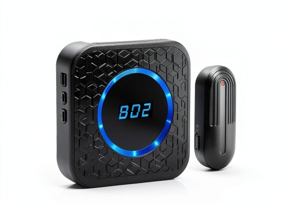 SanJie Wireless Door Chime Sensor with 800ft Range for Home Office-6