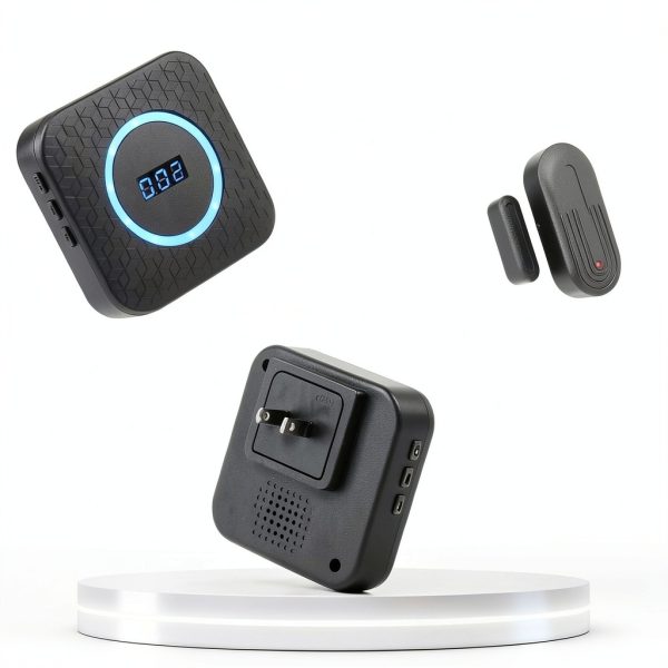 SanJie Wireless Door Chime Sensor with 800ft Range for Home Office-8